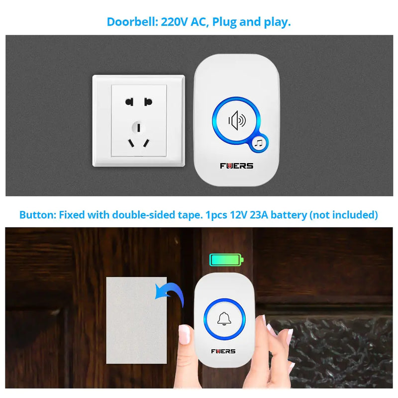 Smart Wireless Doorbell - HERMEX 