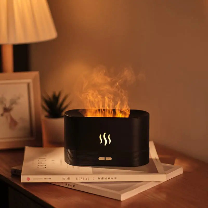 Ultrasonic Flame Essences Humidifier - HERMEX 