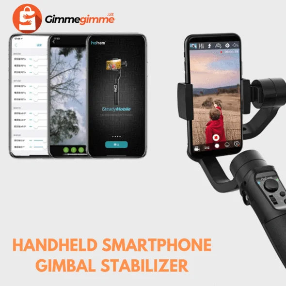 Handheld Smartphone Gimbal Stabilizer - HERMEX 